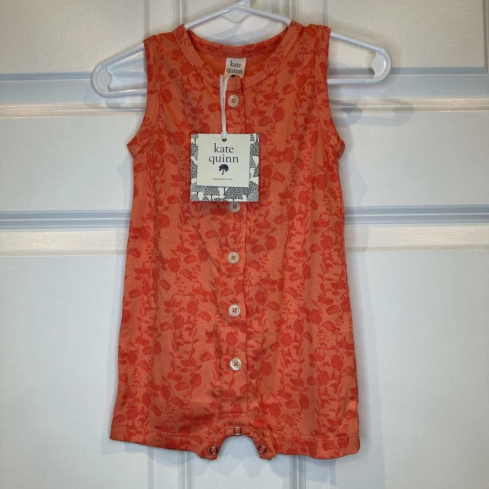 Kate Quinn Modal Tank Shortie Size 6-12 Months NWT‎